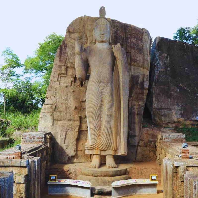 Aukana Buddha Statue